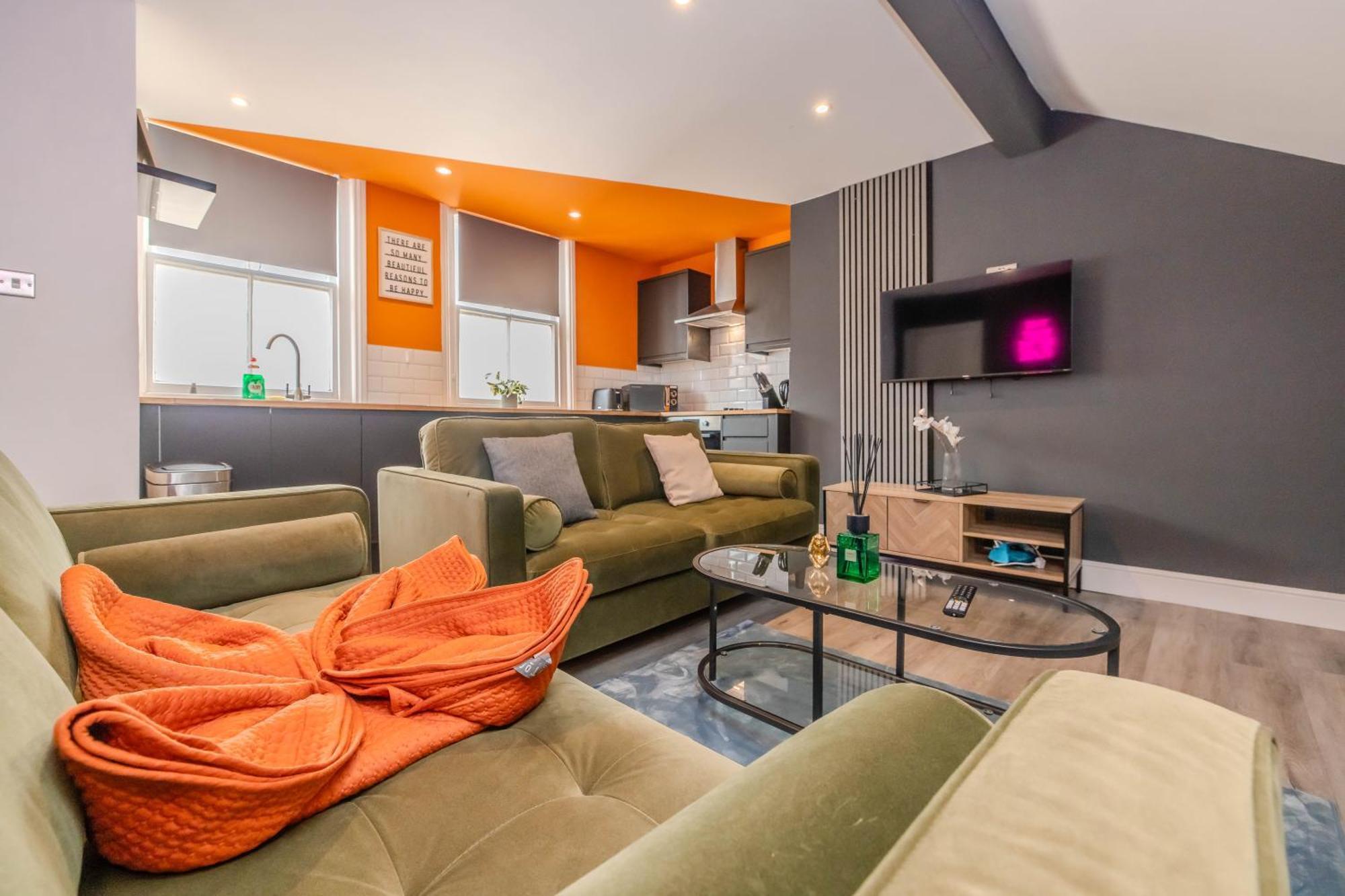 Luxe City Living L 2-Bedroom Flat With Free Parking Брайтонн Экстерьер фото
